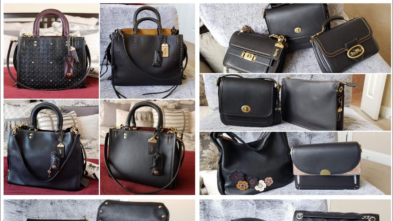 Вся моя коллекция черных сумок — Часть 1: Coach, Stuart Weitzman, Dooney&Bourke