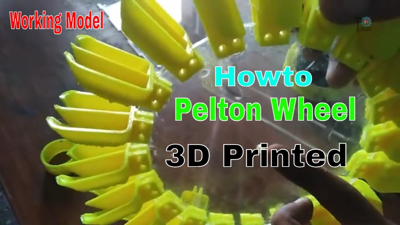 How to Build Working Project of Water Turbine