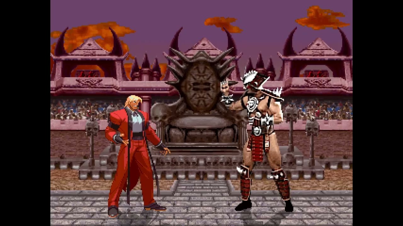 [М.U.G.Е.N] − Segalow (me) vs Kintaro & Shao Kahn