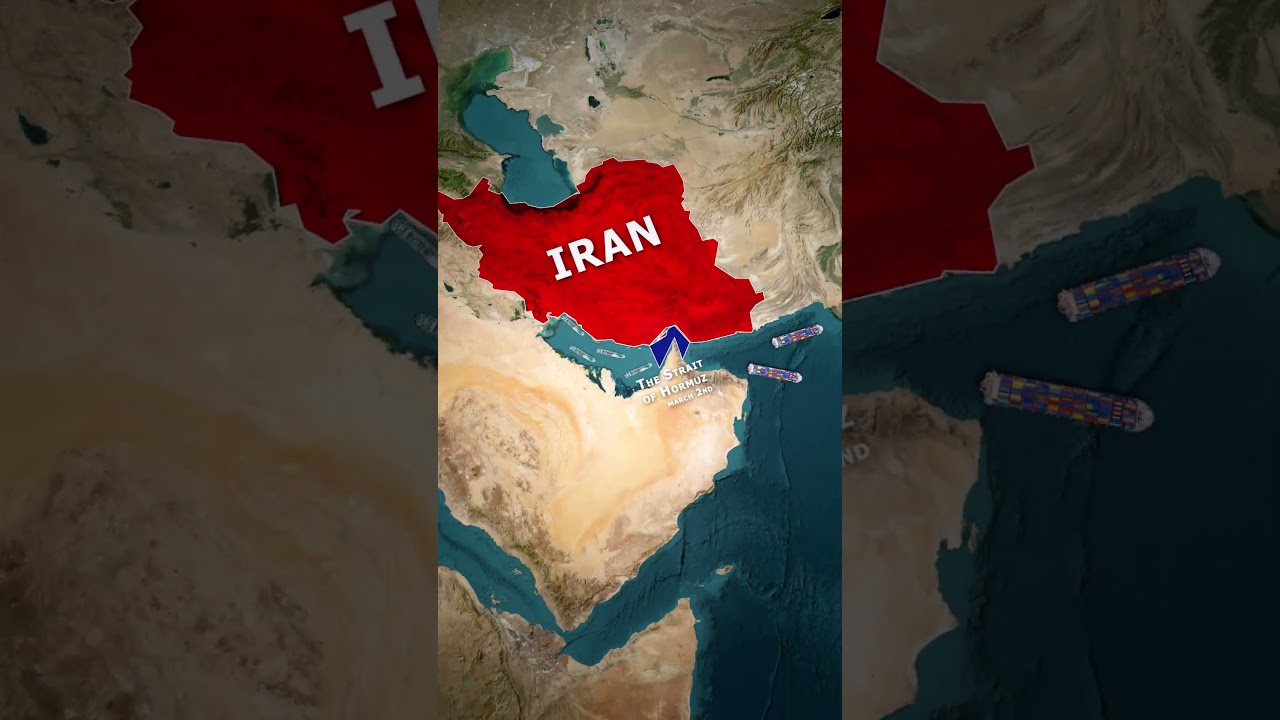 Why the strait of Hormuz matters controlled by Iran #history #military #usmilitarycombat #iran #usa