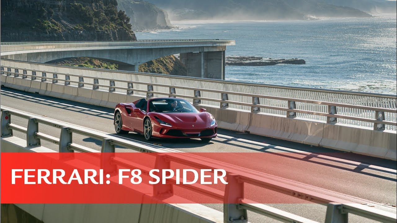 Adventure through the eyes of the Ferrari F8 Spider