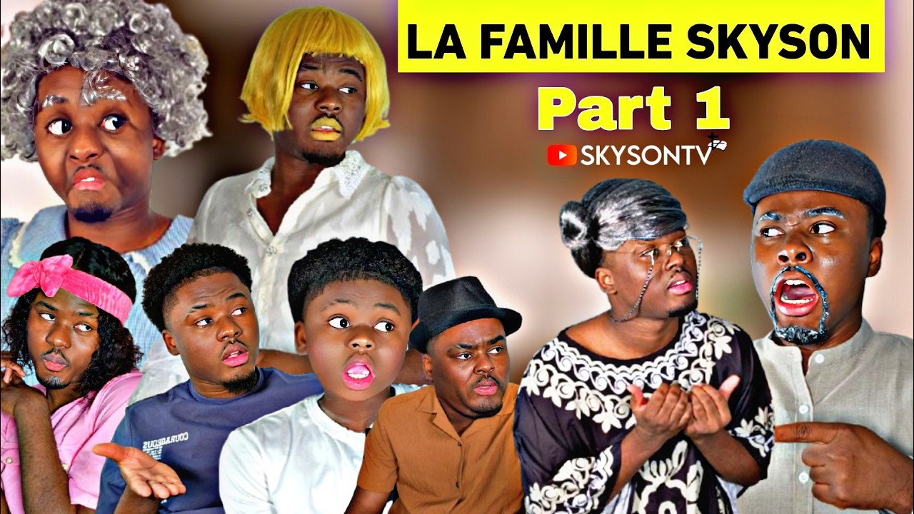LA FAMILLE SKYSON #1: Mezanmi vin gad jan Sony ap trete Sr Sonia (Ti Nene) (mini serie) film haitien