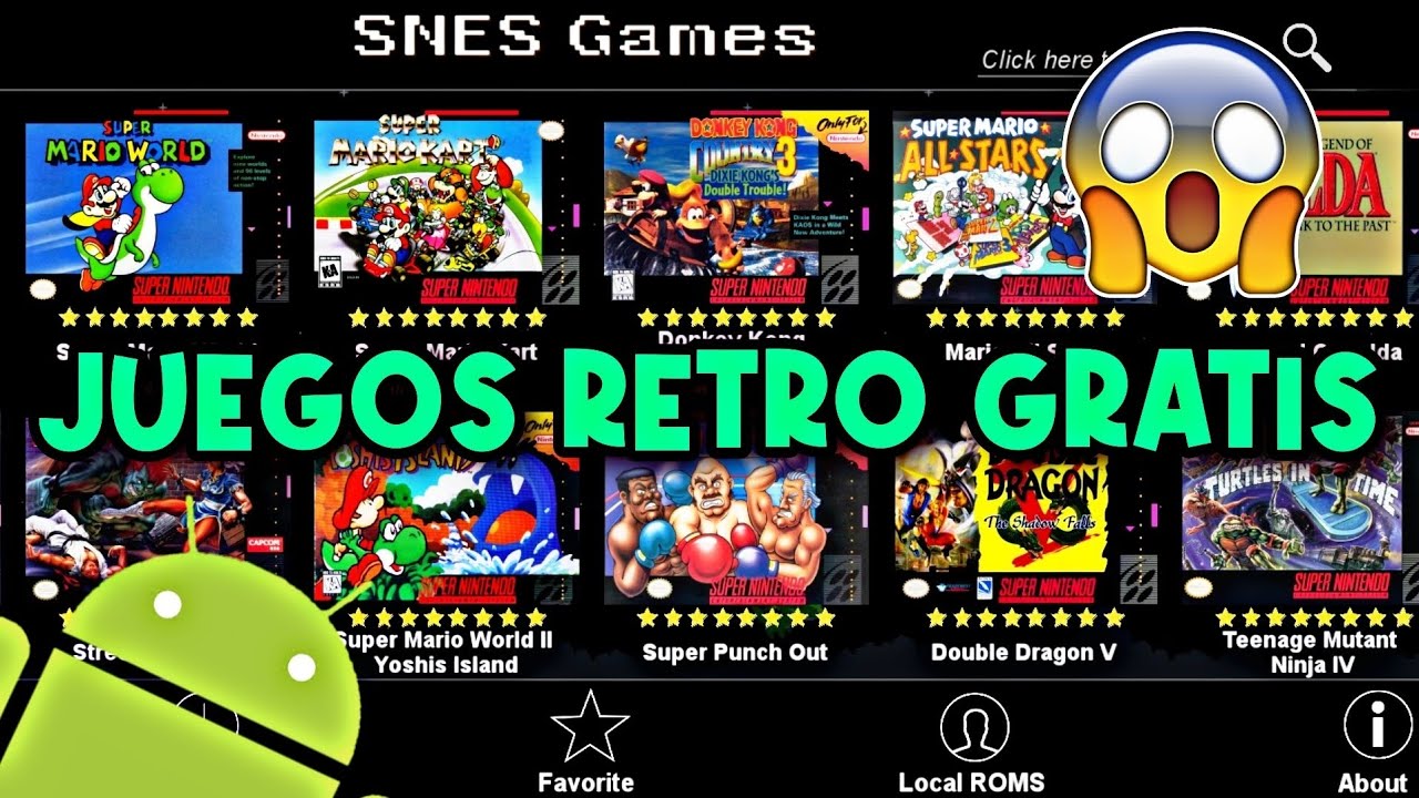 Cómo JUGAR JUEGOS RETRO desde TU ANDROID de FORMA GRATUITA y LEGAL 2026😱
