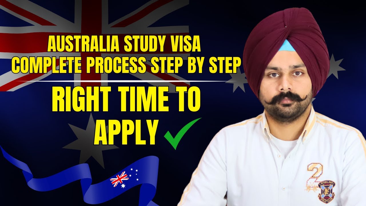 📢 Australia Study Visa &ndash; Complete Step-by-Step Process! 🇦🇺📖 | Jaspreet Deol