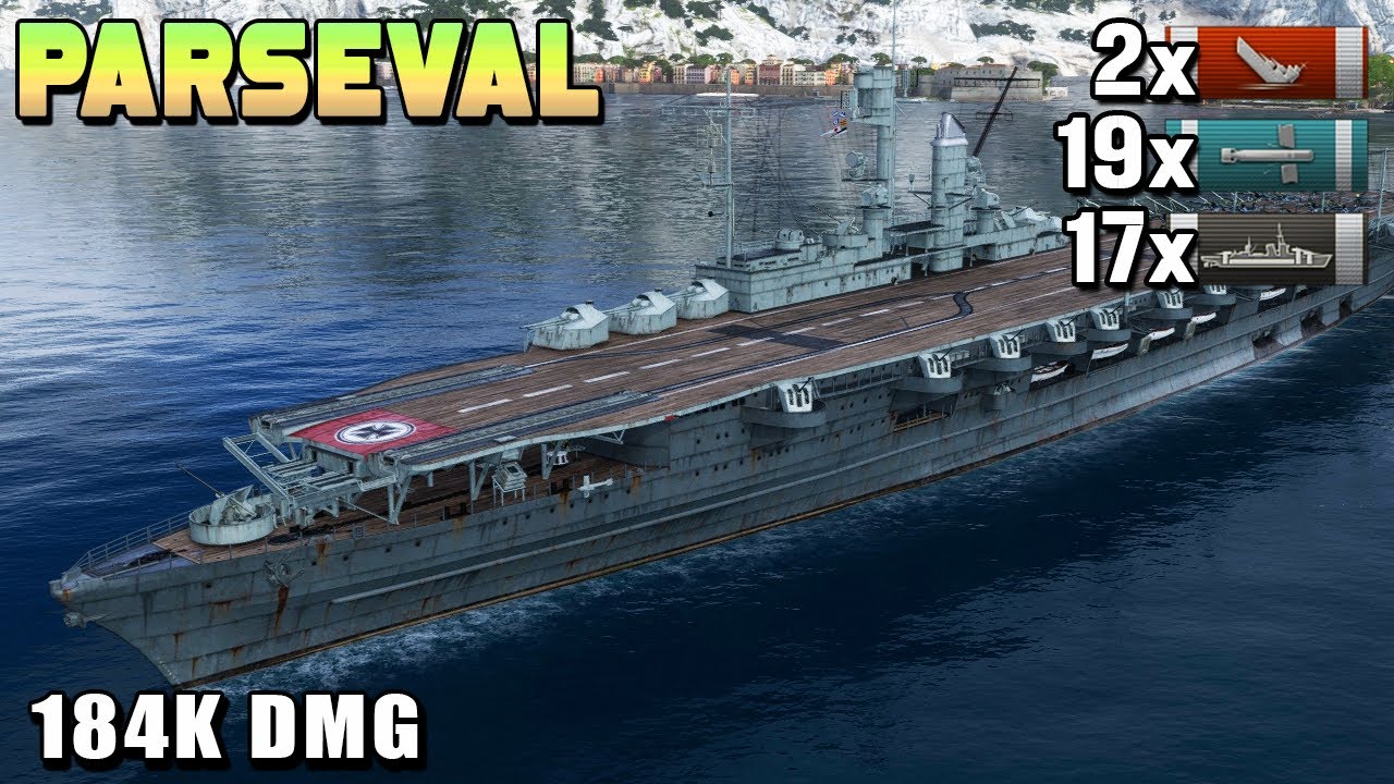 August von Parseval: 17 citadels with AP bombers