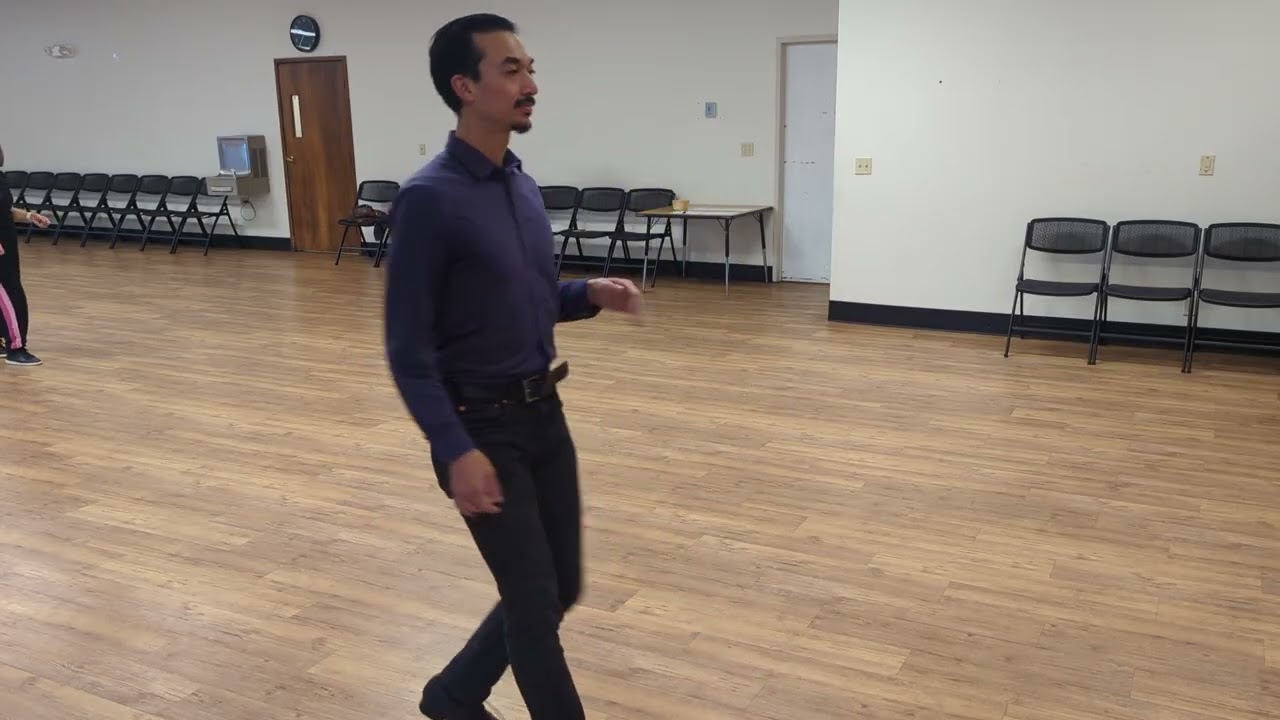 Caught In The Act line dance @ Rohnert Park Senior Center; 16 December 2025