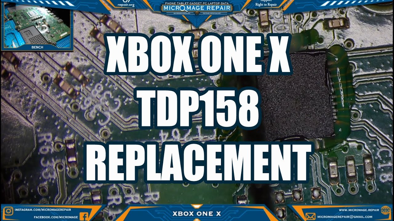 Xbox One X TDP158 Replacement