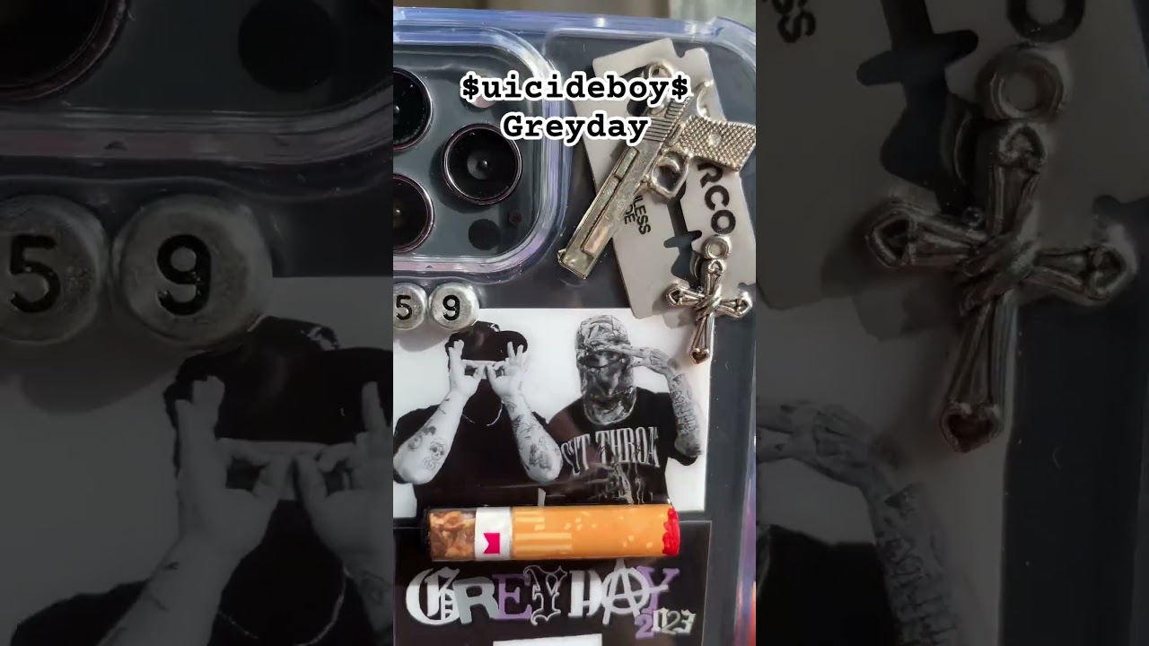 Suicideboys g59 Greyday custom phone case #g59 #g59records #greyfivenine #scrim #rubydacherry