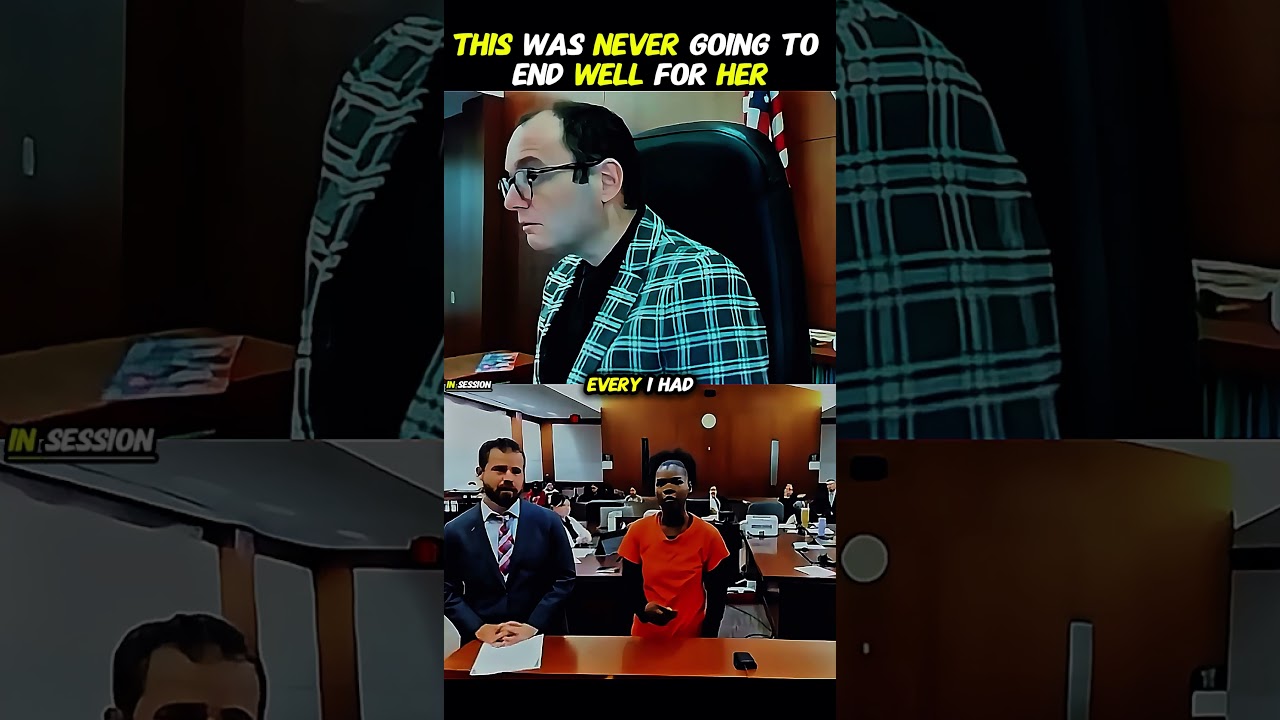 This Was Never Going to End Well for Her #courtroom #judge