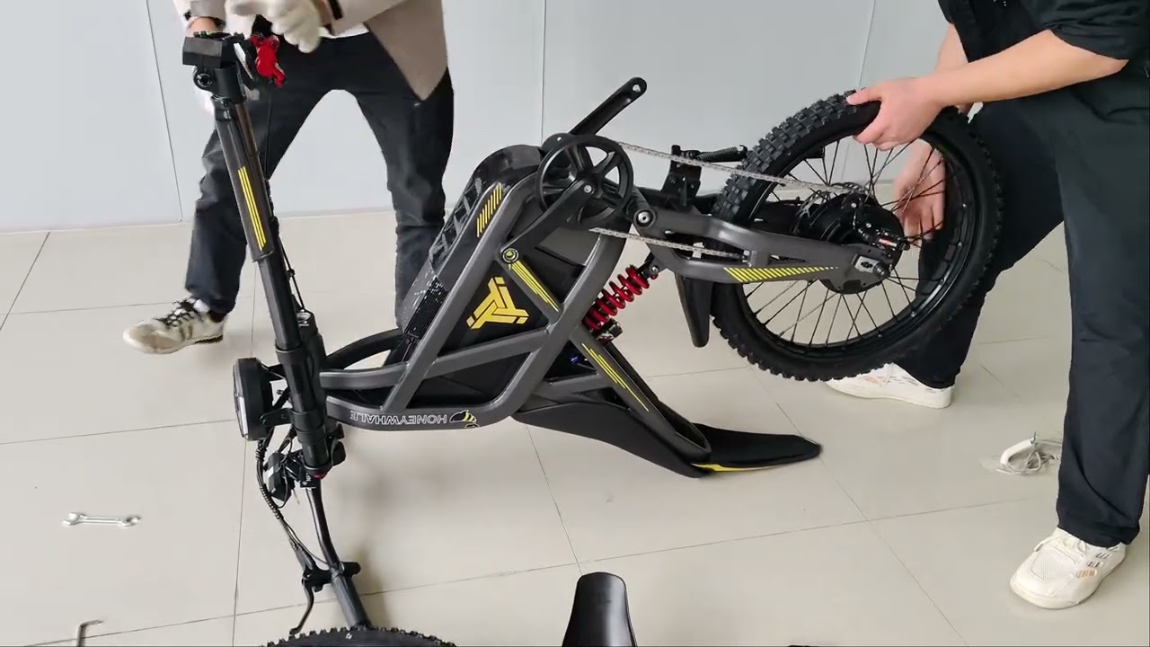 Tutorial de instalación de la bicicleta eléctrica HONEYWHALE BK09 #bicicletaelectrica #HONEYWHALE