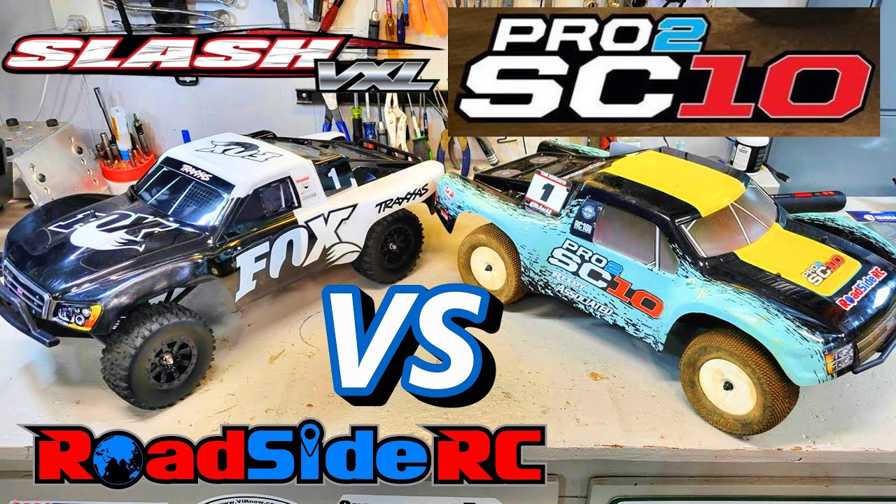 Best Beginner 2WD SCT?  Slash 2WD VXL vs Pro2 SC10  Bench Comparison