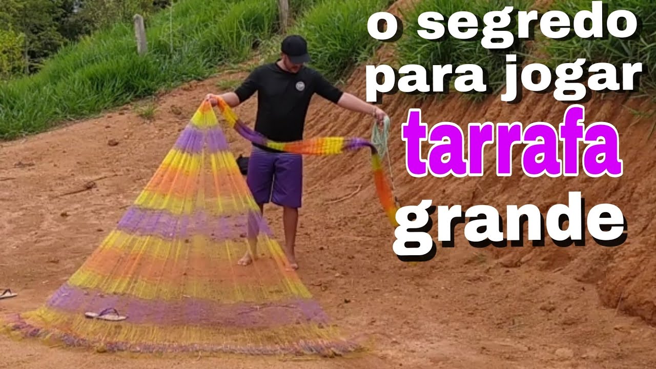 Como jogar tarrafa grande_how to play big net