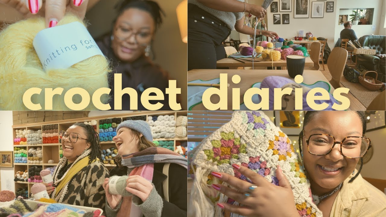 Crochet Diaries | Teaching a Crochet Workshop + Yarn Shopping in Bristol