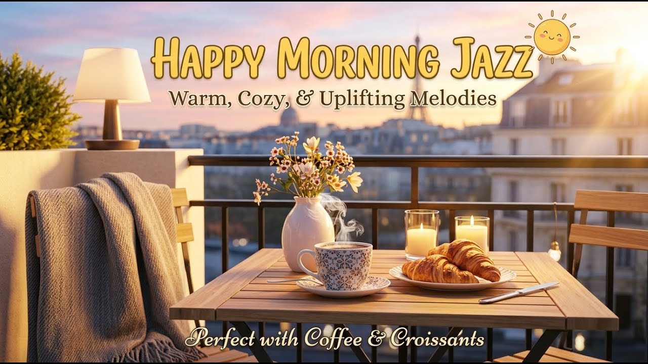 Happy Morning Jazz☕ March Bossa Nova Instrumental & Relaxing Jazz Cafe Music for Studying