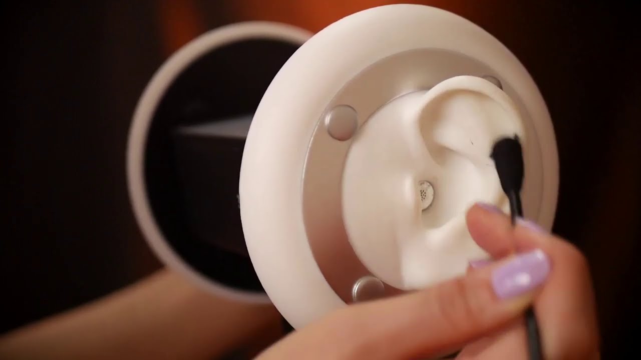[ASMR] 귓바퀴 청소 Cleaning YOUR Around the Ears (No Talking)
