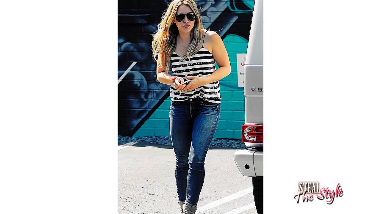 Hilary Duff Casual Style