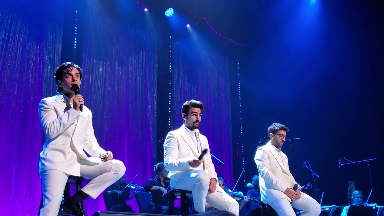 IL Volo - USA 2022 Tour - Chicago -  Singing Charlie Chaplin's 🎶Smile🎶