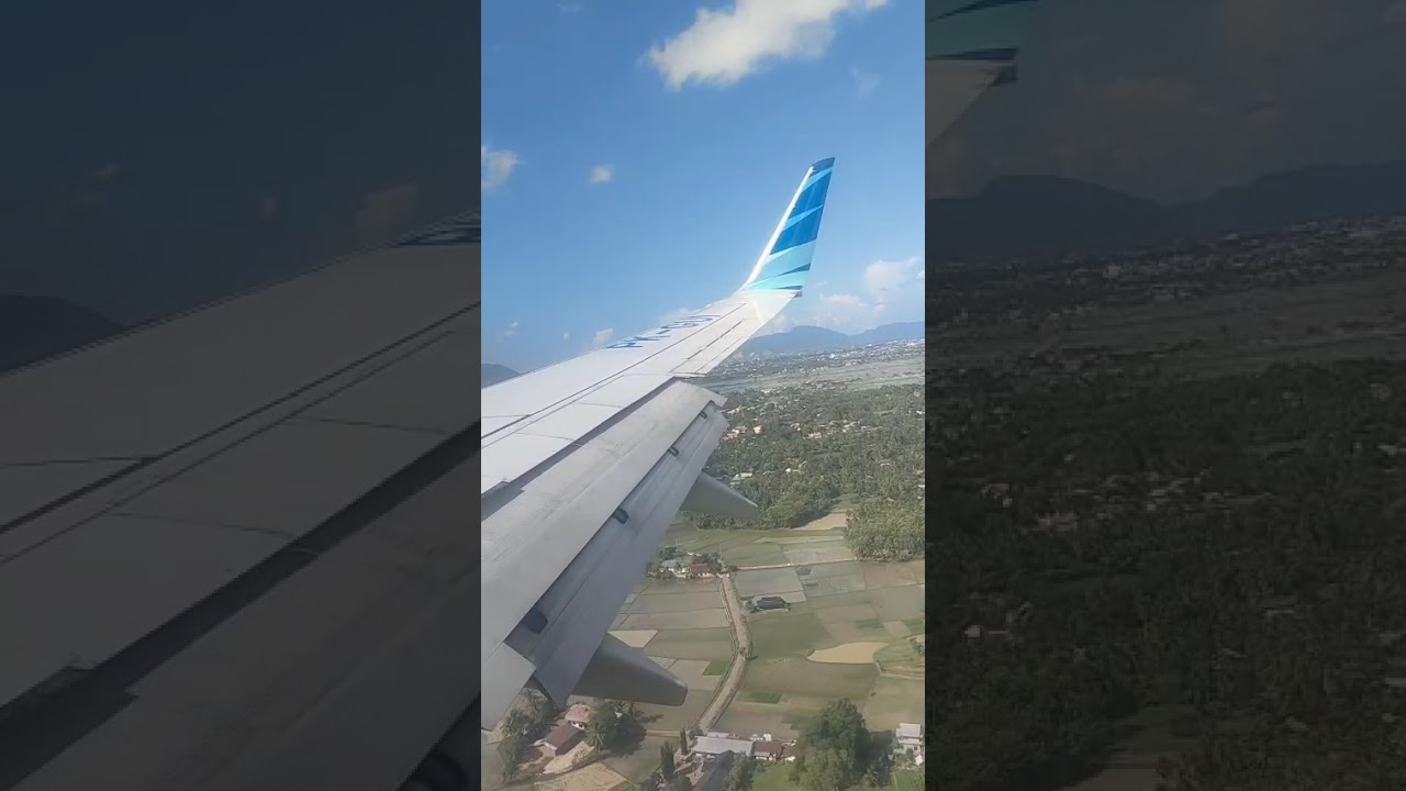On the plane - Pesawat #Padang #trip #minangkabau 