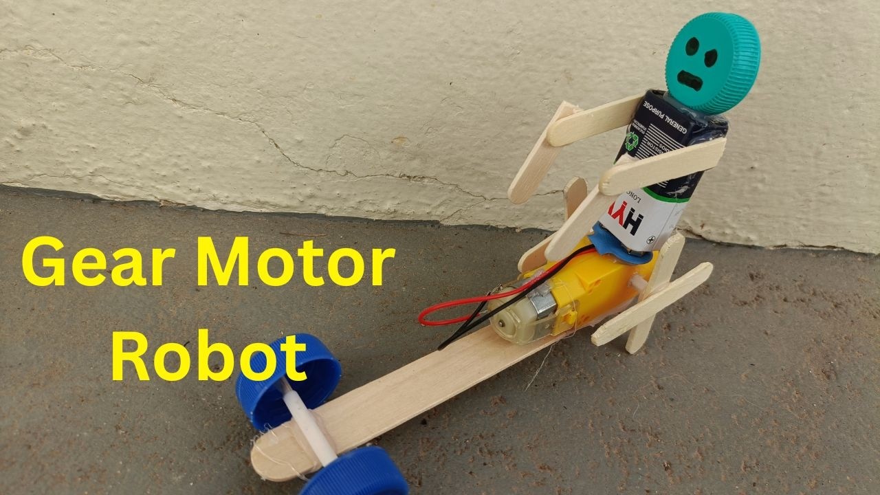 Gear Motor Robot | VB CREATION