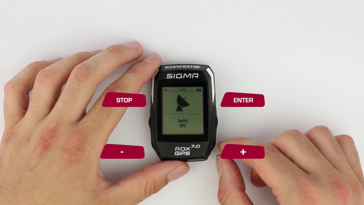 SIGMA SPORT // ROX GPS 7.0 // Funktionen