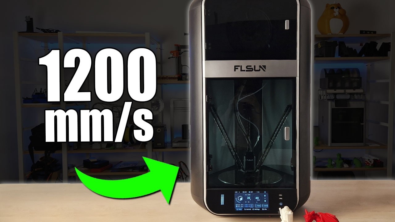 ⚡REVIEW de la IMPRESORA 3D M&Aacute;S R&Aacute;PIDA⏱️&iquest;Realmente NECESITAMOS Tanta VELOCIDAD?⚡️ FLSUN S1