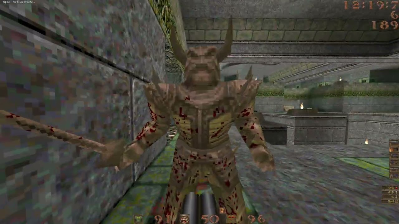 Quake - Nightmare 100% of d2m7 by Justin 'optic' Fleck in 18:55 (109s improvement)