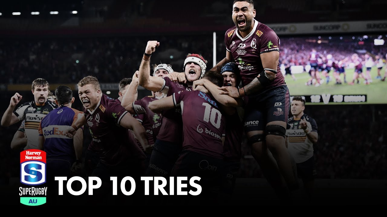 TOP 10 TRIES: Super Rugby Australia