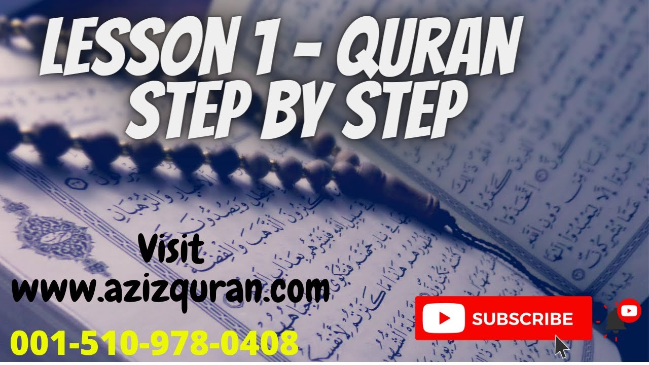 Learn Quran reading from beginning Step by Step