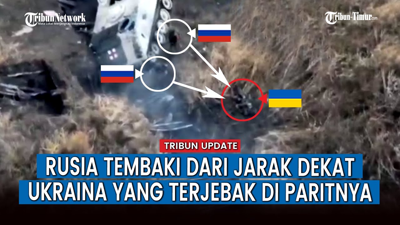 [FULL] Menegangkan! Pertempuran Jarak Dekat, Rusia Tembaki Tentara Ukraina yang Sembunyi di Kursk