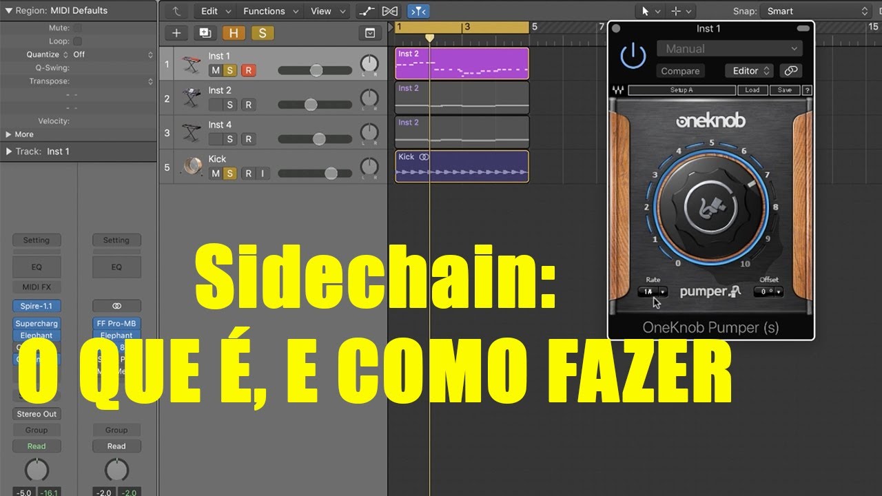 Sidechain: O Que é, e Como Fazer Esse Efeito