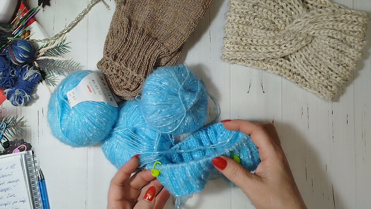 Продолжаю работать//2 готовые работы 🧶