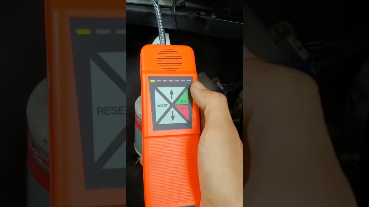 Detector de fugas de gas refrigerante