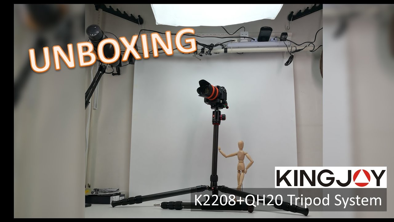 [Unboxing] - KINGJOY K2208+QH20 Multi-purpose Tripod