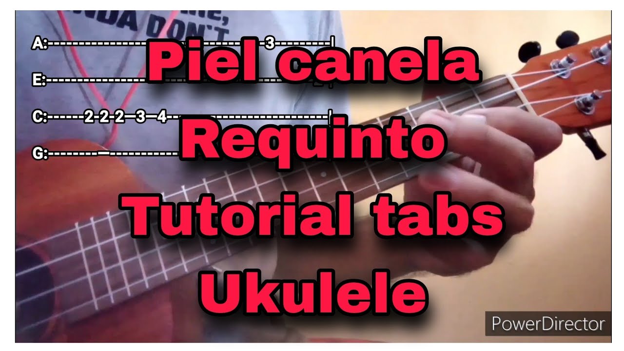 Piel canela-Los panchos (tutorial) ukulele tabs..