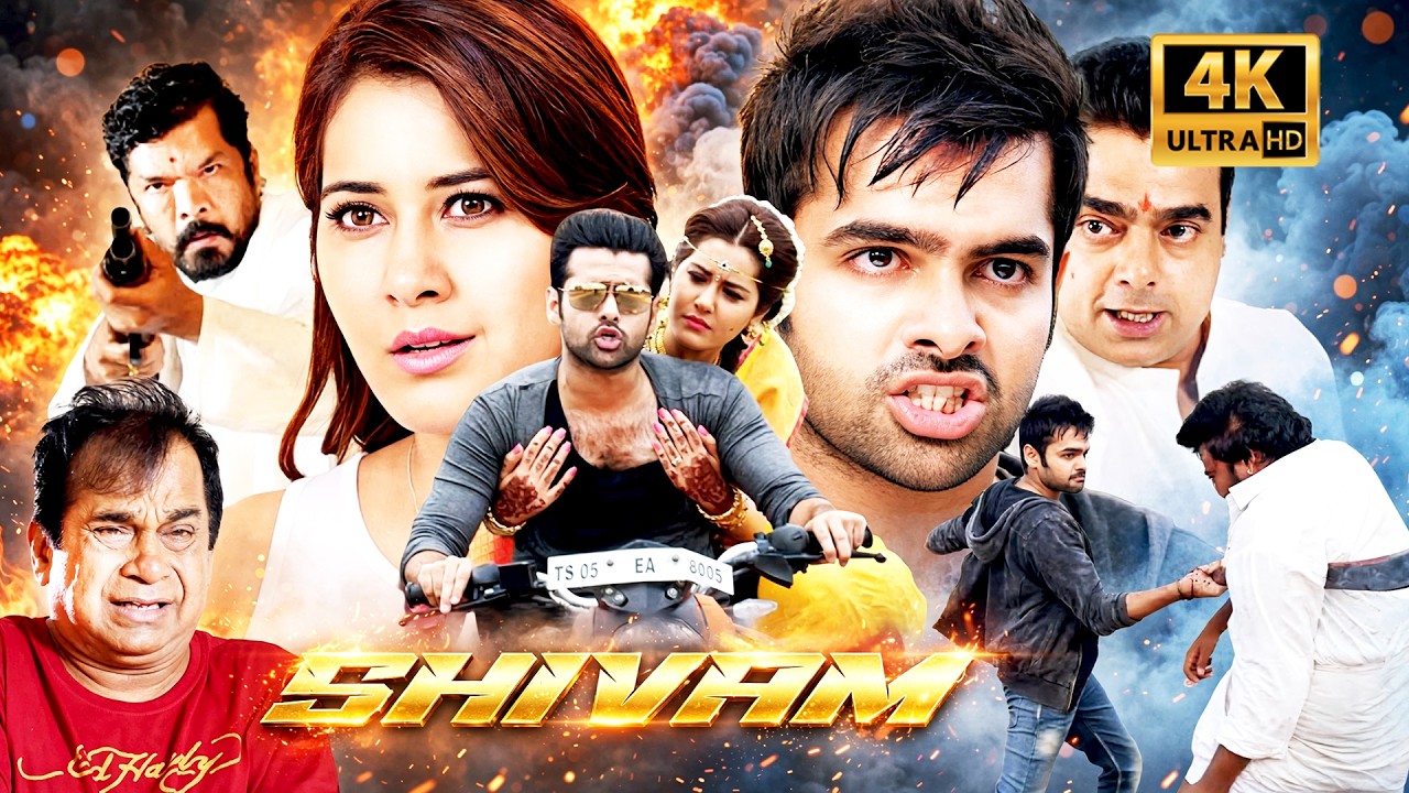 💥 New South Hindi Dubbed Blockbuster Action Comedy Movie | Shivam 4K | Ram Pothineni, Raashi Khanna