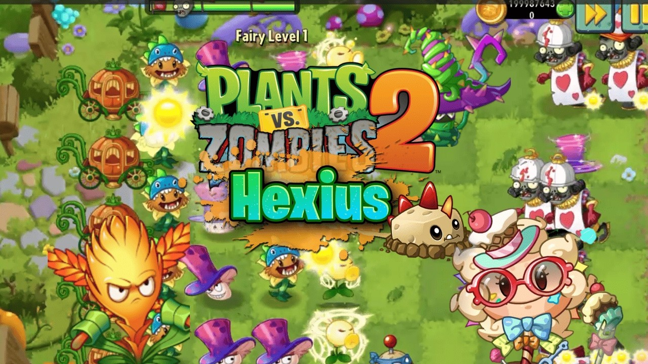 PvZ2 Hexius – Update Fairy | Nuevos Mundos, Plantas y Desafíos