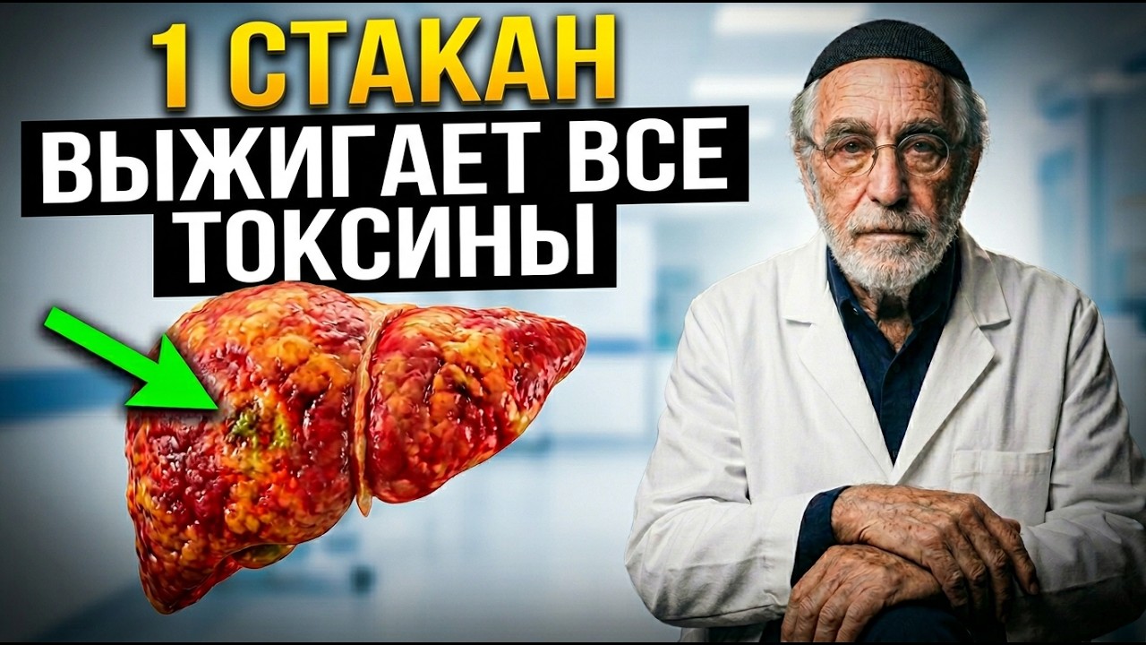 ЖИР Печени уходит за 2 недели. Печень восстановится 100%. Мощный рецепт для очистки- доктор Штерн
