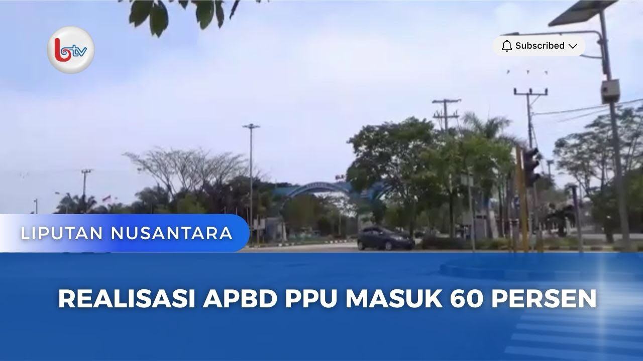 REALISASI APBD PPU MASUK 60 PERSEN 
