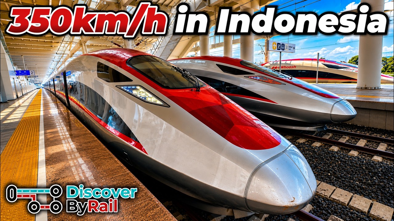Whoosh: Indonesia's 350km/h Highspeed Train