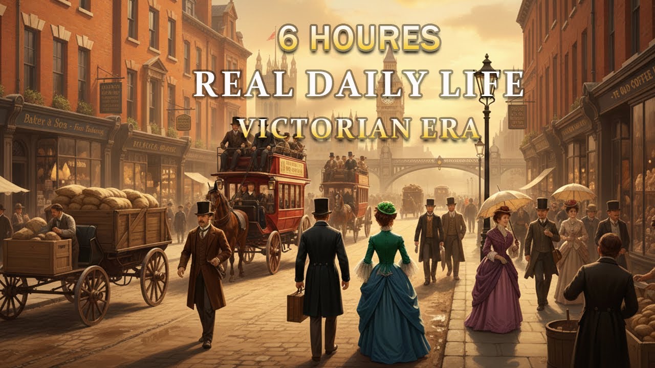 6 Hours of Quiet Victorian Life | Boring History For Sleep