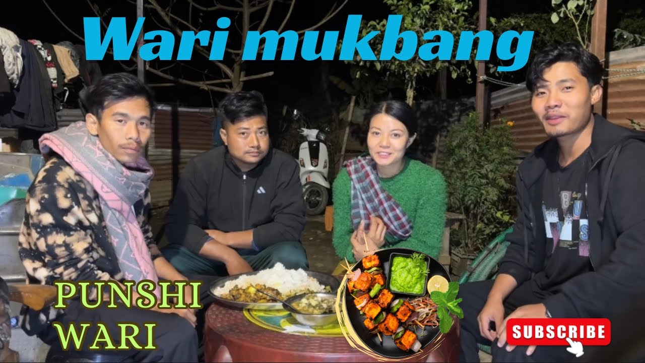 PUNSHI WARI NGAIHAK SARAGA MUKBANG OINA TOURE MAYAM // @naobameinaorem8453 @TaAthi7 