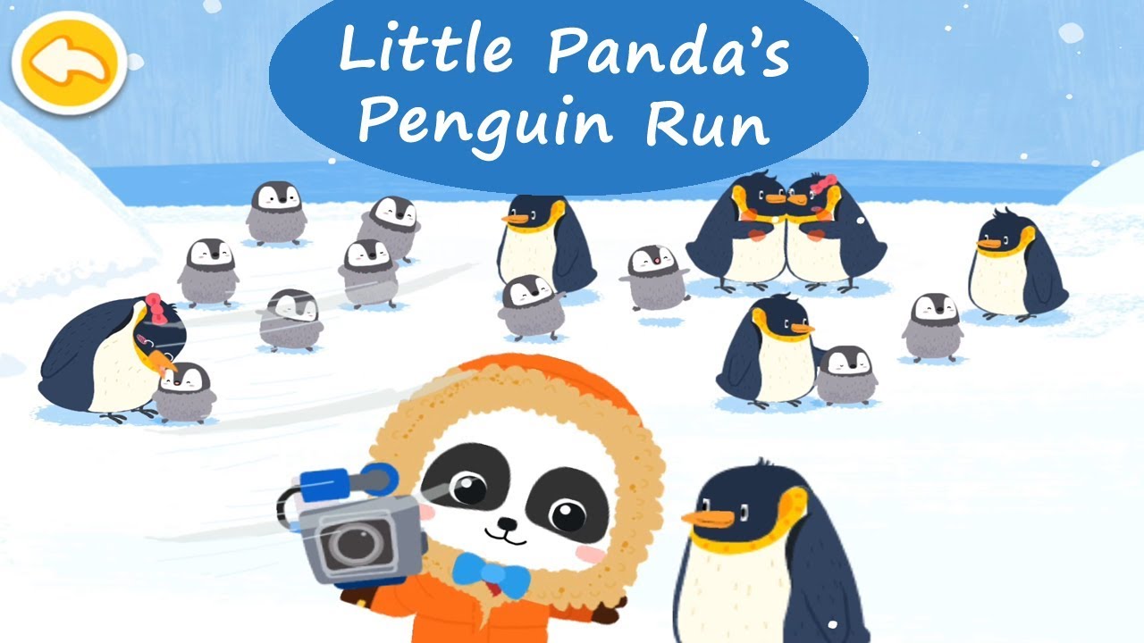 Little Panda’s Penguin Run - Learn about the daily life of emperor penguins | BabyBus Games