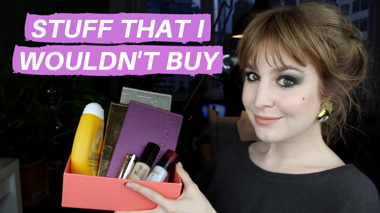 PR THAT I WOULDN'T BUY | COLLAB WITH SAMANTHA MARCH! | Hannah Louise Poston | MY BEAUTY BUDGET