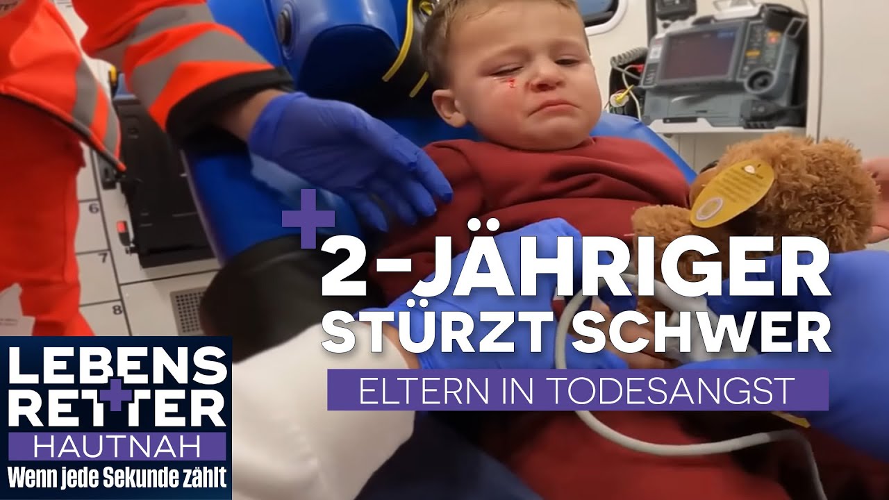 Kopf gegen Tischkante: 2-Jähriger wird apathisch, Kinder-Notarzt alarmiert | Lebensretter hautnah