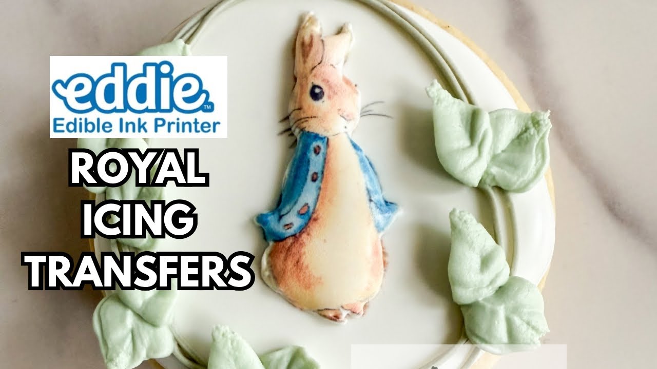 Learn to print on royal icing transfers when using your edible printer!