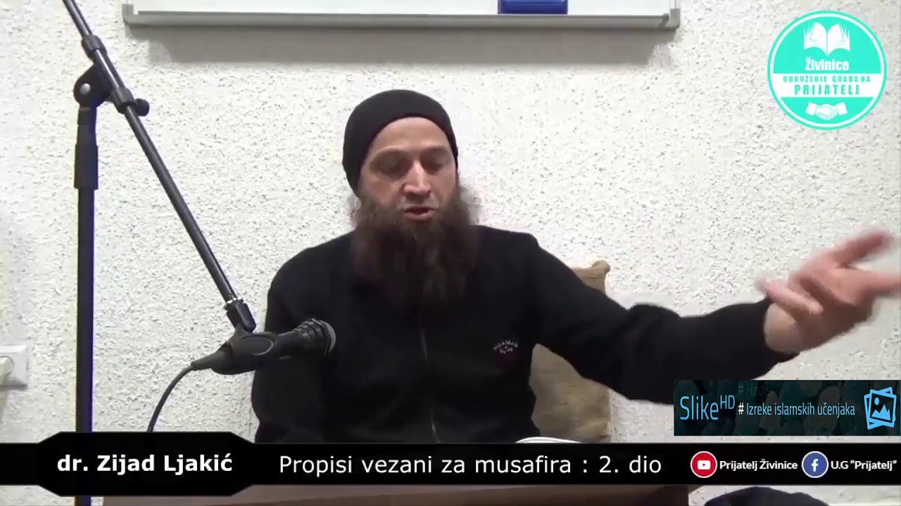 Propis kraćenja namaza na putovanju - dr. Zijad Ljakić