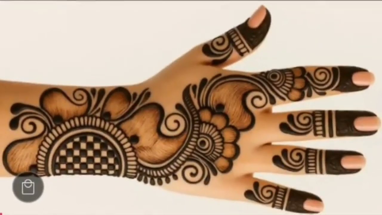 So beautiful and simple styles mehandi desine 2026 #mehndi #henna #hennadesign #mehndidesign