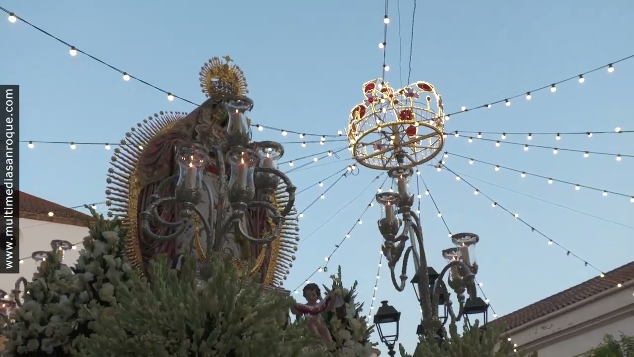 PROCESIÓN PATRONA SANTA MARIA CORONADA 15 AGO 2023