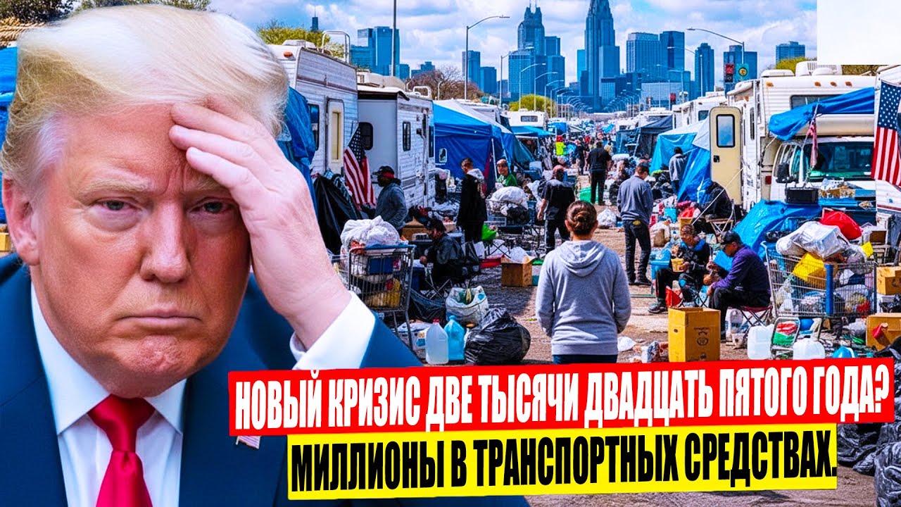 Миллионы американцев теперь живут в машинах — Начинается ли новый кризис в 2025 году, где это необхо