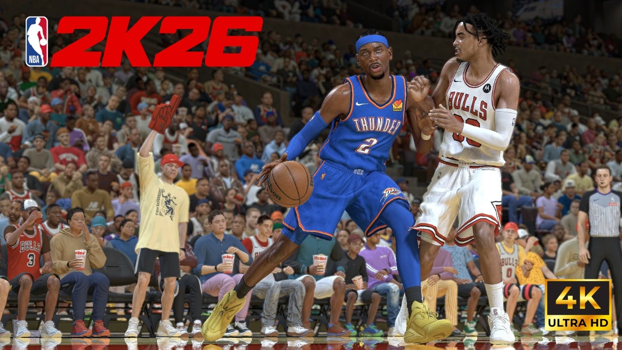 Shai Gilgeous-Alexander vs Josh Giddey! 😱 Thunder vs Bulls| NBA 2K26 Sim (Mar 3) 4K Ultra Realistic